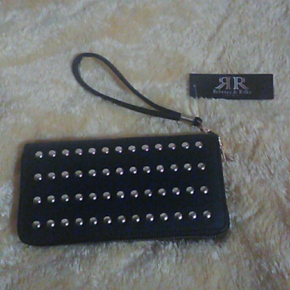 Rebecca & Rifka Handbags - Rebecca & Rifka Black Wristlet Wallet